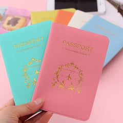 Travel Passport Cover Card