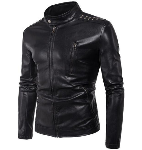 Studded Leather Jacket