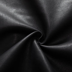 Hoodied Leather Jacket