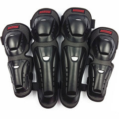 SX Black And Red Knee Pads