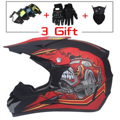 4-in-1 Biker Helmet Set