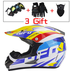 4-in-1 Biker Helmet Set