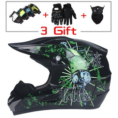 4-in-1 Biker Helmet Set