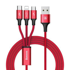 Baseus 3 in 1 USB Charger Cable