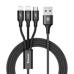 Baseus 3 in 1 USB Charger Cable