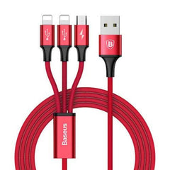 Baseus 3 in 1 USB Charger Cable