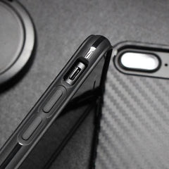 Carbon Fiber Texture Shockproof iPhone Cover