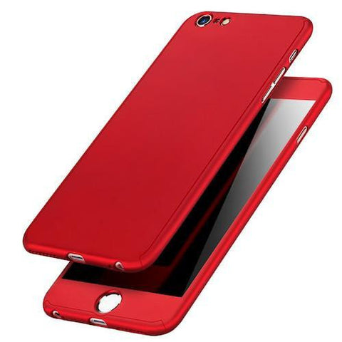 360 Degree Full Cover Tempered Glass iPhone Case