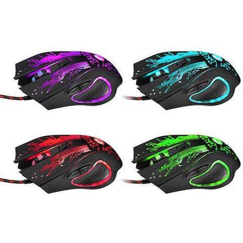 3200DPI LED Optical USB Gaming Mouse