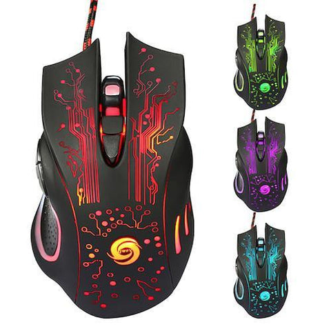 3200DPI LED Optical USB Gaming Mouse