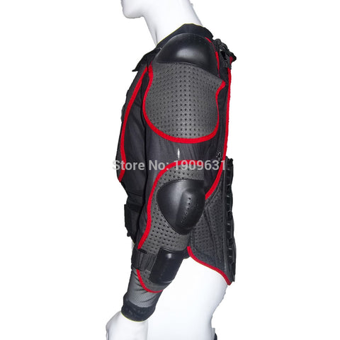 Black And Red Body Armor