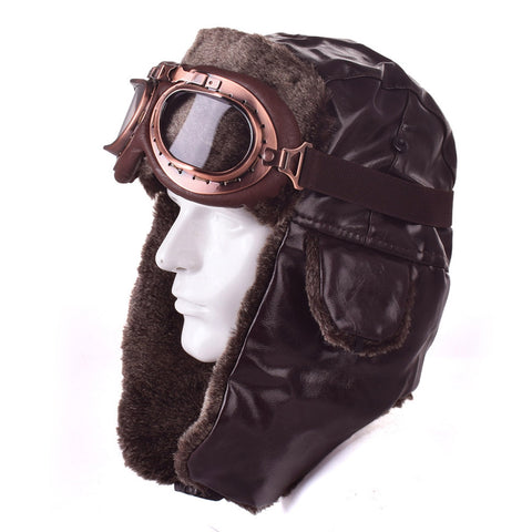 Retro Pilot Face Mask