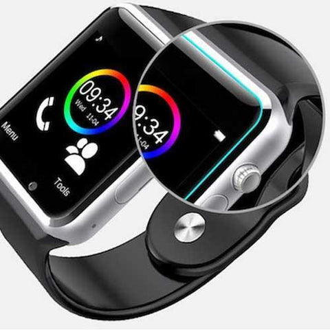 Fashionable A1 Stainless Steel Smart Watch