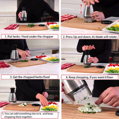 Stainless Steel Vegetable Chopper/Fruit Chopper