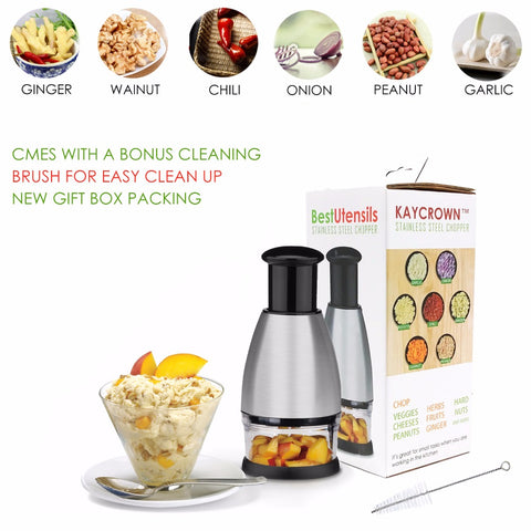 Stainless Steel Vegetable Chopper/Fruit Chopper