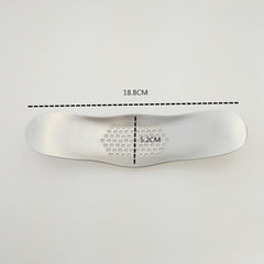 Stainless steel garlic press