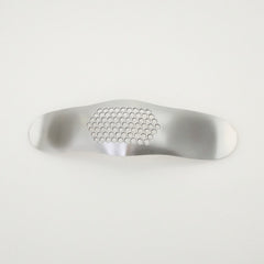 Stainless steel garlic press