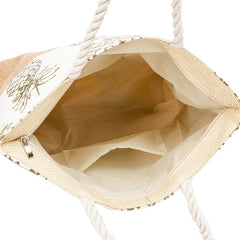 Straw Beach Bag