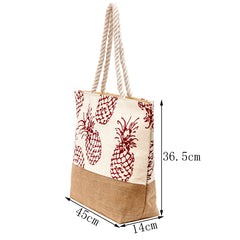 Straw Beach Bag