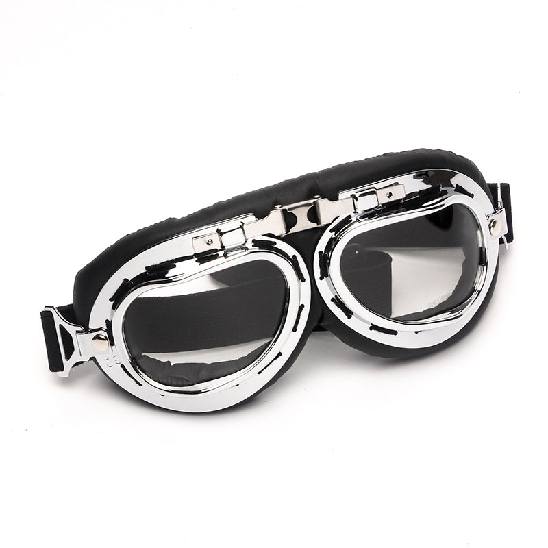 Vintage Chrome Goggles