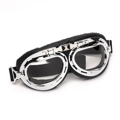 Vintage Chrome Goggles