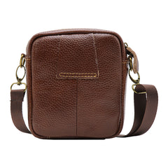 Vintage Genuine Leather Waist Belt Bag Men's