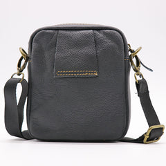 Vintage Genuine Leather Waist Belt Bag Men's