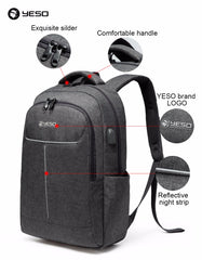 Backpack Large Capacity With USB Charging