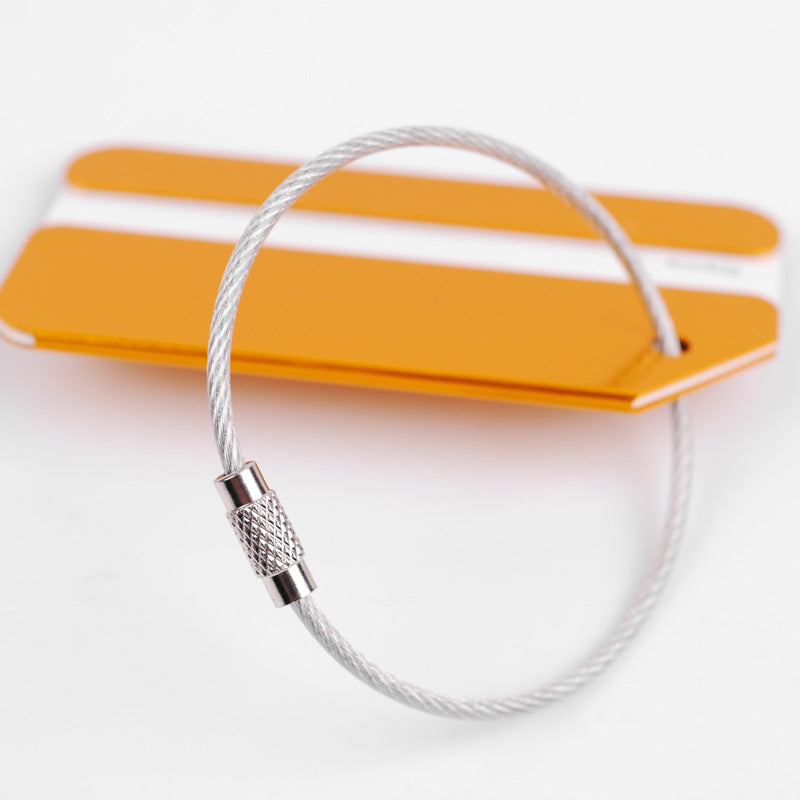 eTya Aluminium Metal Travel Tag