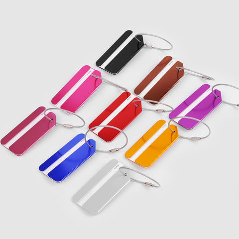 eTya Aluminium Metal Travel Tag