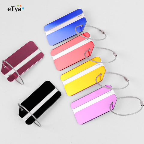 eTya Aluminium Metal Travel Tag