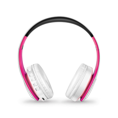 Bluetooth Foldable Headphones with Side Control Pad