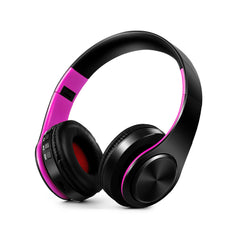 Bluetooth Foldable Headphones with Side Control Pad