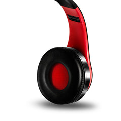 Bluetooth Foldable Headphones with Side Control Pad