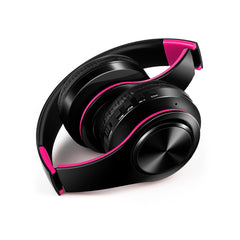 Bluetooth Foldable Headphones with Side Control Pad