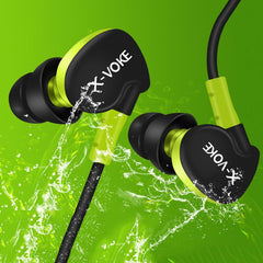 Waterproof Noise-Cancelling Sports Earphones