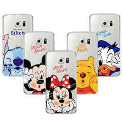 Cartoon-Themed Samsung Protective Cover Case