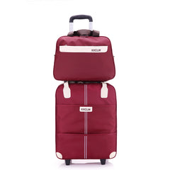 Women Rolling Luggage Bag Set