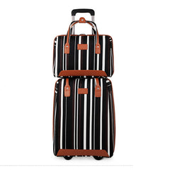 Women's Handbag Rolling Luggage Set