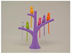 Bird Fruit Snack Dessert Forks