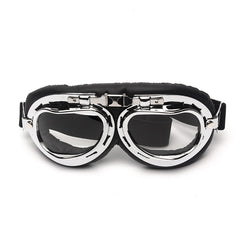 Vintage Chrome Goggles