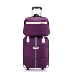 Women Rolling Luggage Bag Set