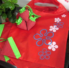 Strawberry Printing Shopping Bag