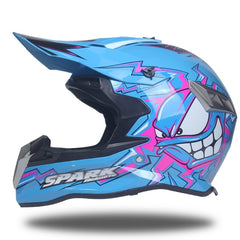 Dirt Biker Helmet & Goggles Set