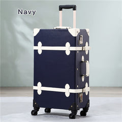 Vintage PU Travel Luggage