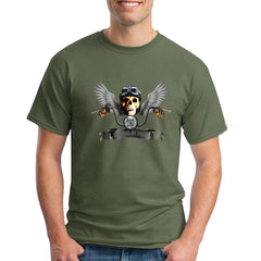 Biker Skull T-Shirt