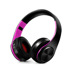 Bluetooth Foldable Headphones with Side Control Pad