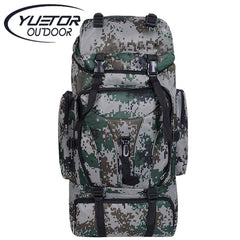 70L Men Camping Waterproof Travel Military Army Bag