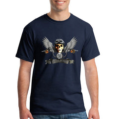 Biker Skull T-Shirt