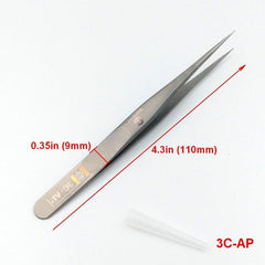 Industrial Tweezers Precision Tools 1pc